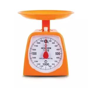 [RIZPICK]분리 2Kg 주방저울 계량접시 기계식 맘쿡2000 가정용