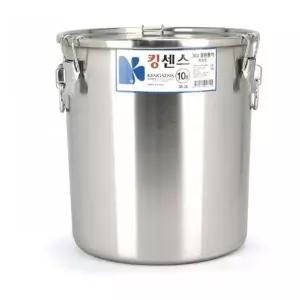 [RIZPICK]곰솥 들통 식깡 육수통 국통 20호 스텐 업소용 통