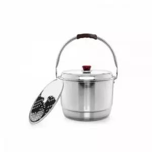 [RIZPICK]곰솥냄비 31cm 스텐 들통 찜판 포함 깊은냄비