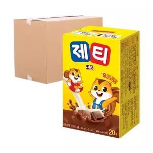 [박스] 동서 제티 초코스틱 20T 24입