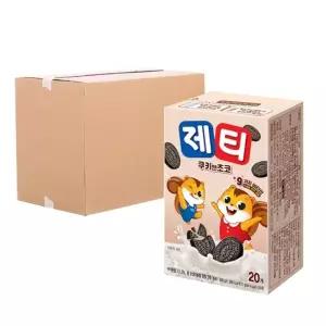 [박스] 동서 제티 쿠키앤쵸코스틱 20T 10입