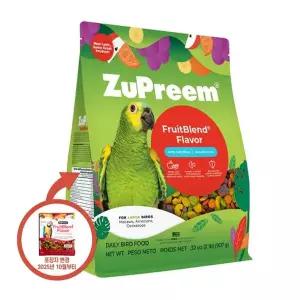 [애니몰파크]쥬프림 후르츠블렌드 금강 마카우 대형조 과일 펠렛 907g