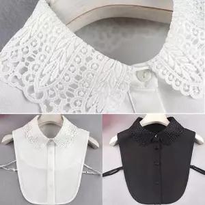 여성 라운딩 가짜 셔츠 골프 이너 목 카라 레이어드