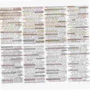 다이어리 데코 스티커 브라운 스몰톡 꾸미기 장식 소품