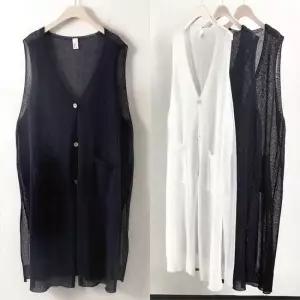 위쉬몰 RM 디어니트롱조끼 0321H401) 빅사이즈