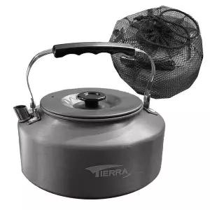 [RIZPICK]티에라2160 감성 캠핑주전자 납작 티포트 1.6L