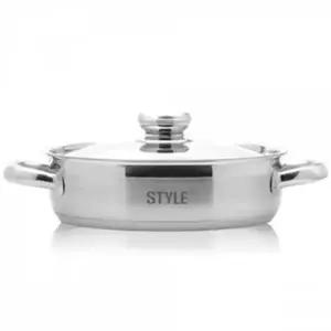 WL 스텐 전골냄비 24cm 전골냄비솥 샤브전골냄비