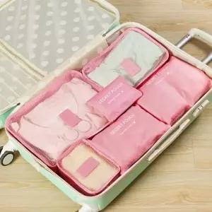 [라일리] Rly 트래블 빅사이즈 여행용파우치 6종 세트 여행파우