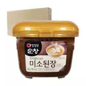 [청정원][박스] 청정원 우리쌀 미소된장 450g 12입