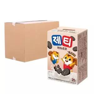 [동서식품][박스] 동서 제티 쿠키앤쵸코스틱 20T 10입