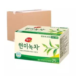 [동서식품][박스] 동서 현미녹차 25T 18입