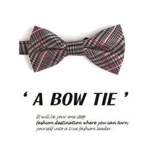 체크 고급 정장 기본 패션 사무실 일반 보타이 편리한