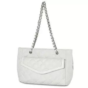 [라일리] Rly 캐주얼 쇼퍼백 패션 여성 패딩 손가방 아이보리