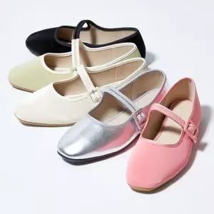 [슈펜] 스윗버튼 메리제인 플랫 1.0 (HPWWFEA303-T)