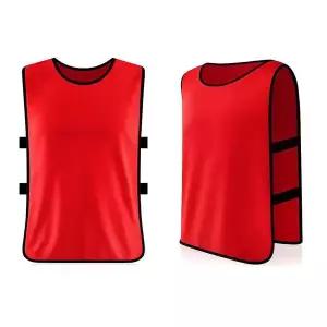 [RIZPICK]밴드형 단체 팀조끼 빨강 FREE