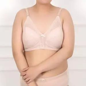 레이스 빅사이즈 3단 노와이어 브라