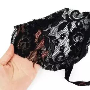 가슴골 가리개 레이스 브라