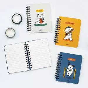 메모수첩 소형노트 상철노트 휴대형 필기용 4개세트