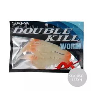 낚시소품 광어낚시 우럭낚시 농어낚시 새우웜 135mm