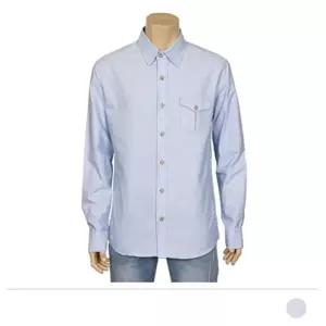 [라일리의류] Rly 체크셔츠 무지 남녀공용 드레스 빅사이즈 줄무늬