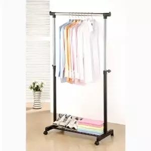 이동형 1단 행거 선반 수납용 고급 스타일 수납장