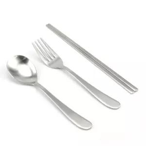 유치원 어린이집 스푼 포크 젓가락 세트 돌아기수저 자기주도이유식