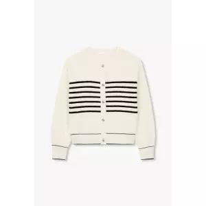 GCUT 지컷 스트라이프 울 블렌드 가디건7254350113G