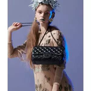 매장정품 STUDIO SAERA 소가죽 퀼팅백 H13H363 흑니켈