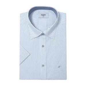 [롯데백화점]레노마 트윌 스마츠 스판 스트라이프 일반핏 반팔 셔츠 RZUSGP946-GY