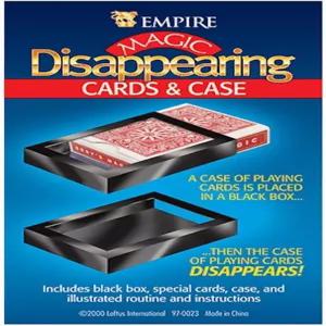 로프터스 인터내셔널 엠파이어 매직 사라지는 카드 및 케이스 참신함 템