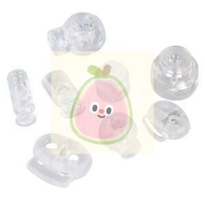 10개입 코드락 플라스틱 코드 엔드 버클 DIY 신발끈 가방 액세서리