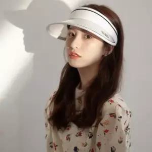 햇빛가리개 여성골프바이저모자 자외선차단모자 썬캡 햇빛 베이직