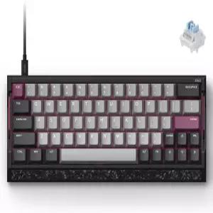 큐닉스 EV63 홀 이펙트 게이밍 키보드 60 마그네틱 X 울트라 스위치 0.01mm 래피드 트리거 0.125ms 지연