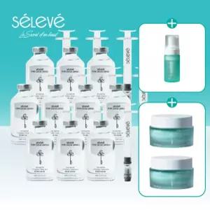 [CJ최초공개] 셀레베 글로우 캐비어 PDRN 매니아구성 앰플 10 토너 1 크림 2)