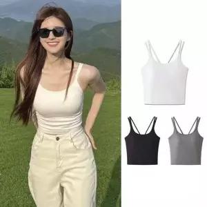 캡내장 브라렛 이너 나시 캡나시 이너나시 끈나시 렛