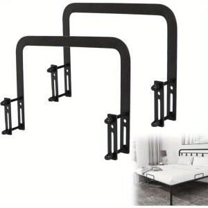 2개 조절 가능한 매트리스 그리퍼 나사 및 너트가 있는 미끄럼 방지 침대 프레임 리테이너 긁힘 매끄러운 표면 디자인