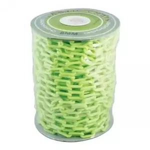 [RIZPICK]안전줄 플라스틱 체인 8mm 45m 주차금지 사슬 황색