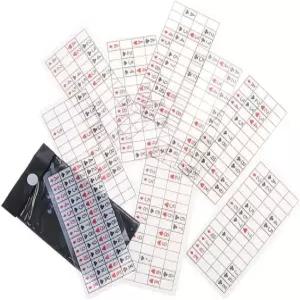 MOMOMAGE 관점 카드 세트 매직 트릭 누락된 생각 텔레파시 전문 마술사를 위한 마술 소품 기믹 일루전