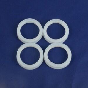 20 개/몫 내부 Dia 58mm 또는 47mm 흰색 실리콘 씰링 링 가스켓 진공관 태양열 온수기 용