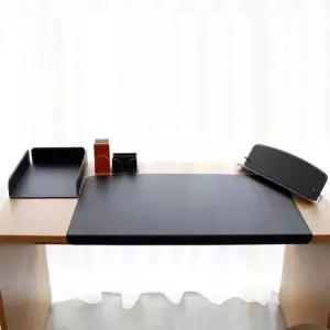 데스크패드 명함트레이 5종 세트 가죽 메탈 책상 정리 용품