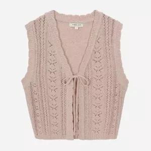 [백화점 정품] 써스데이아일랜드 T262MVT136W 크로셰 오픈 니트 베스트