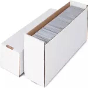 탈착식 뚜껑이 있는 BCW 800 카운트 트레이딩 카드 보관함 스포츠 MTG 및 포켓몬을 위한 내구성이 뛰어난