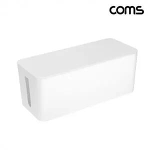 ( )멀티탭 정리함 White 중형 콘센트 보관함 전선정리