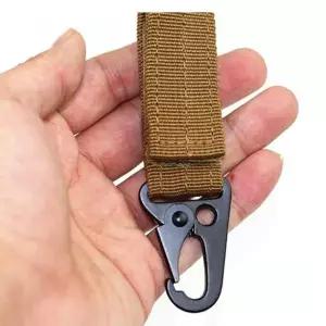 [알티피아]TBZ 아웃도어 밀리터리 미니 카라비너 브라운 1개