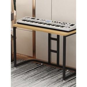 스탠드 전자피아노거치대 거치대 디지털피아노 버스킹 블랙 데스크톱
