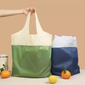 재활용 접이식 장가방 리유저블 백 쇼퍼백 쇼핑백 포켓 장바구니 접는 큰 휴대용 미니 시장 주머니 가방