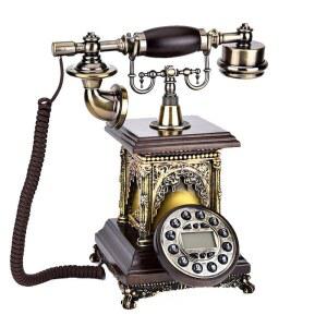 전화기 유럽식 엔틱 플러그 단일벨 카페 인테리어 일반 클래식 복고