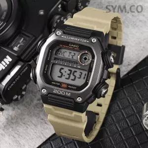 [카시오] DW-291HX-5A 군인 군용 롱밴드 디지털 스포츠 남자 우레탄 시계 d3