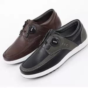 남자여름로퍼 남성 로퍼 소가죽 다이얼 단화 캐주얼 보팅 데일리