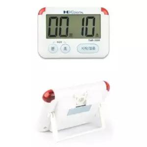 베이킹타이머 자석부착 LED 발광 디지털 쿠킹 타이머 8.8x6.3cm 7호